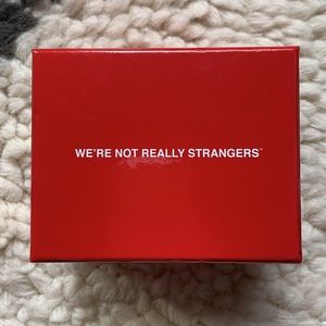 We’re Not Really Strangers Card Game NWOT